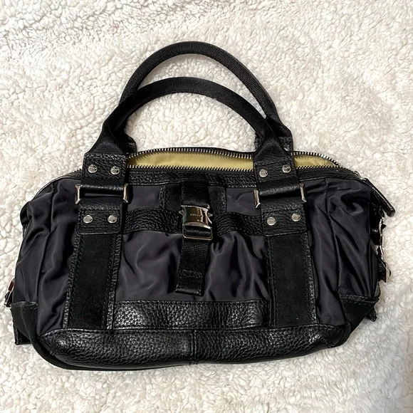 Dkny Bags Dkny Black Small Shoulder Bag Leathercanvas Womans